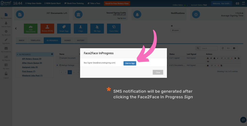 Face to Face - Sign