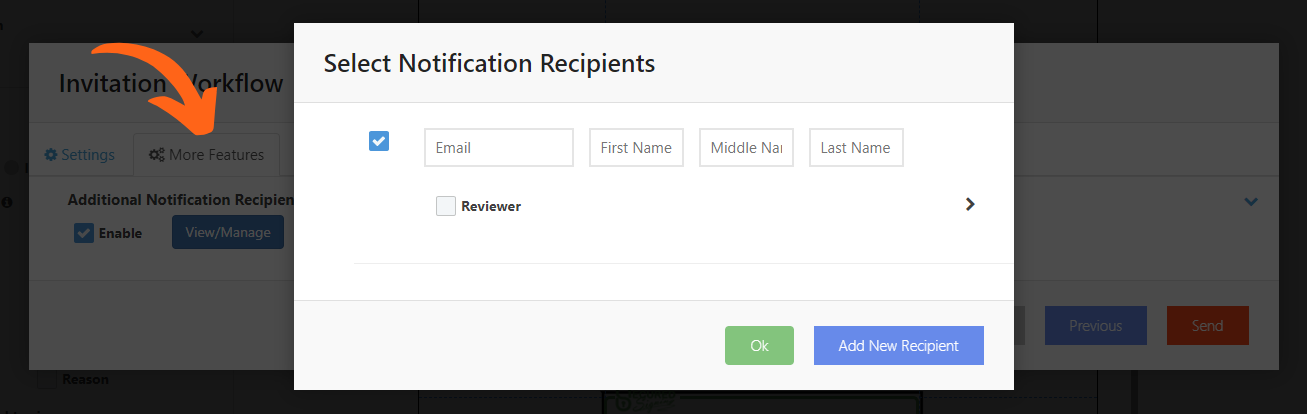Document Reviewer - Invitation Workflow: More Features