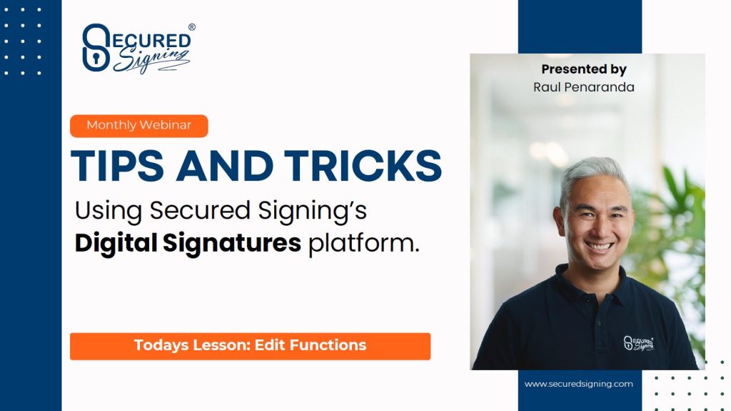 Tips And Tricks Webinar - Edit Functions