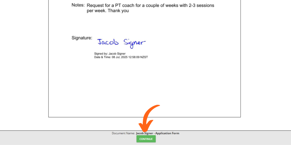 Fill and Sign - Finalise Viewing