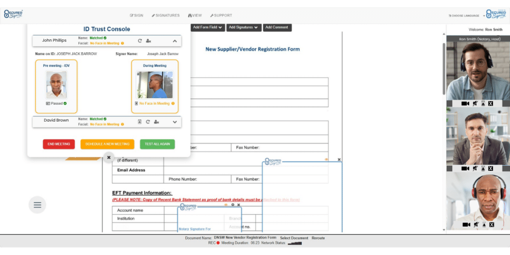 ID Trust console 3.2