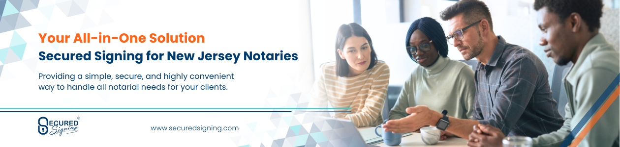 New Jersey Online Notarization header
