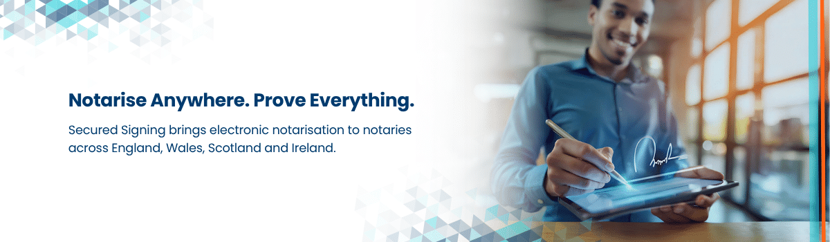 Electronic Notarisation. Now Live in the UK.
