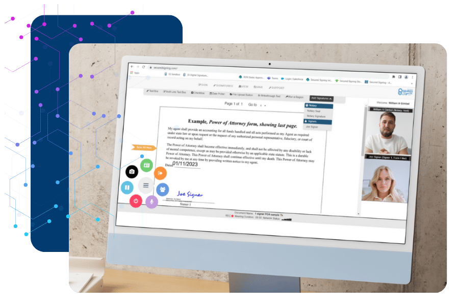 Online Notarizations home page image