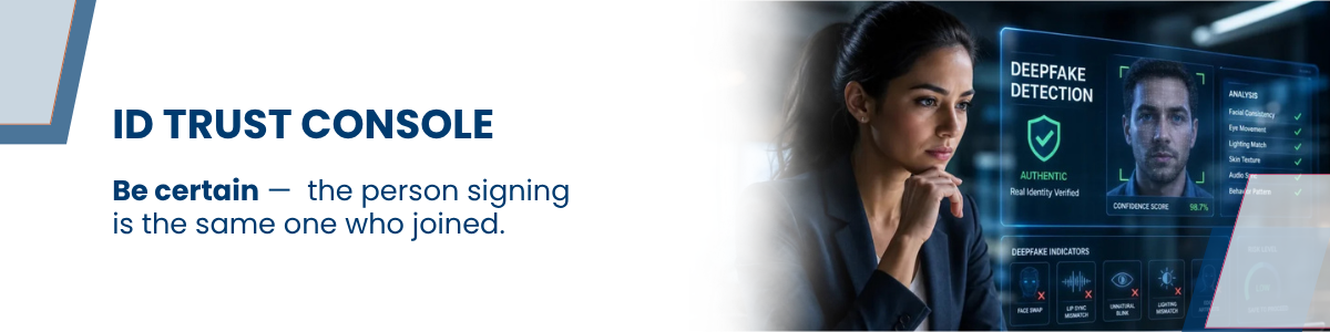 Secured Signing ID TRUST CONSOLE blog header