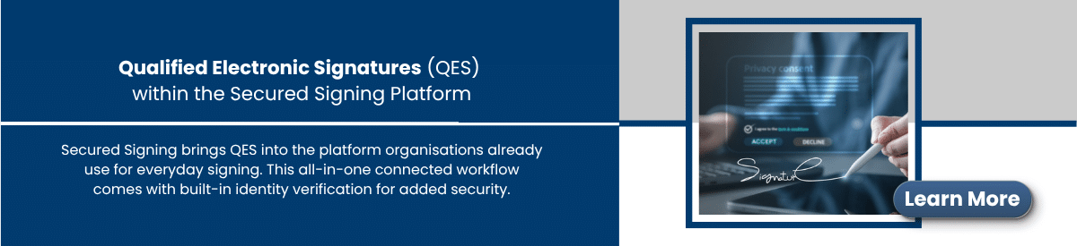 Secured Signing brings QES into the platform