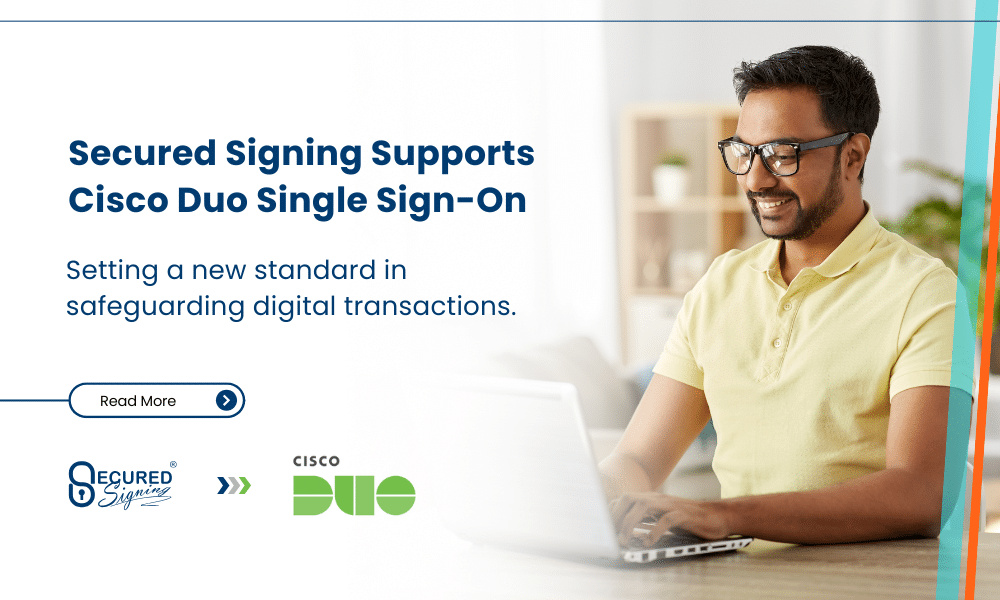 Secured Signing Supports Cisco Duo Single Sign-On