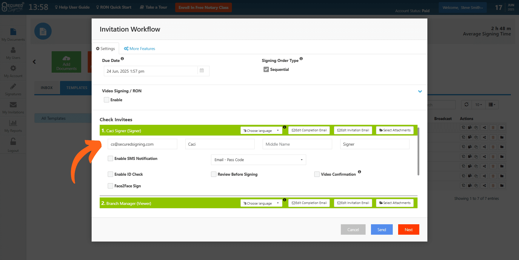 To Send Forms Send Form Filler Templates - Secured Signing