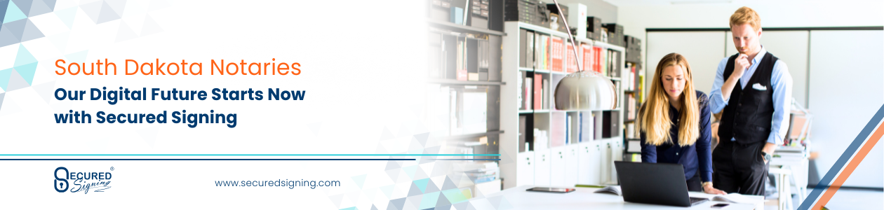 South Dakota Online Notarization header