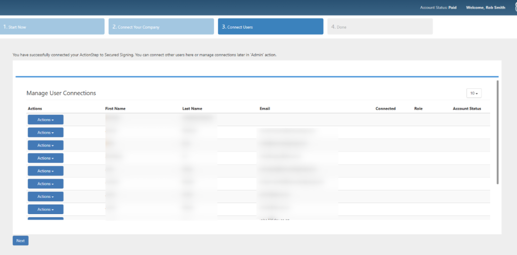 Step 5: Connect Users to Secured Signing