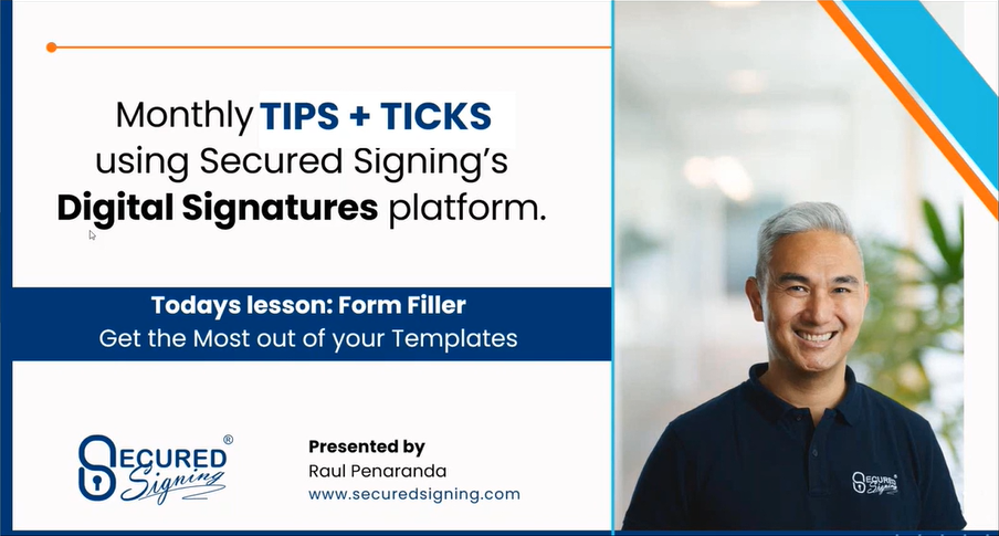 Tips And Tricks Webinar - Form Filler Templates