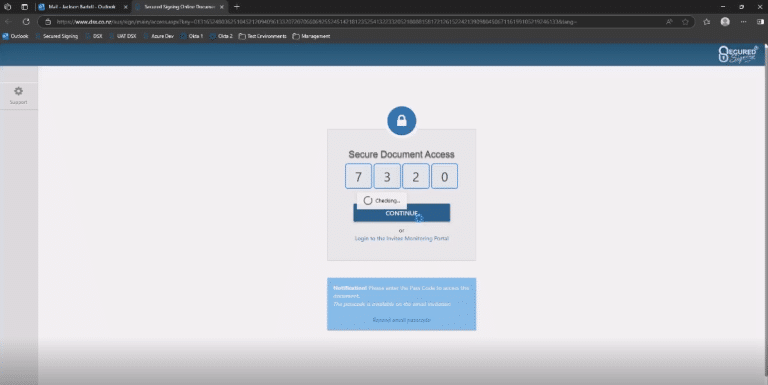 How to get documents signed in Clio using Secured Signing