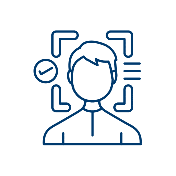 biometric face match icon