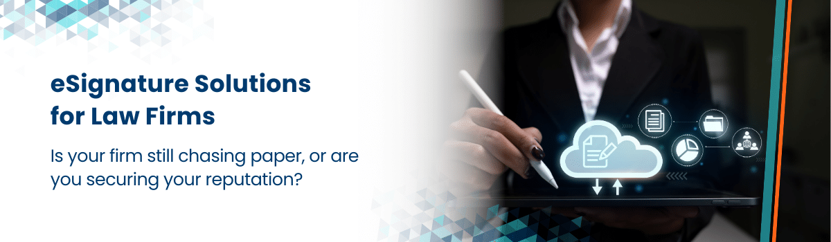 eSignature Solutions for Law Firms banner