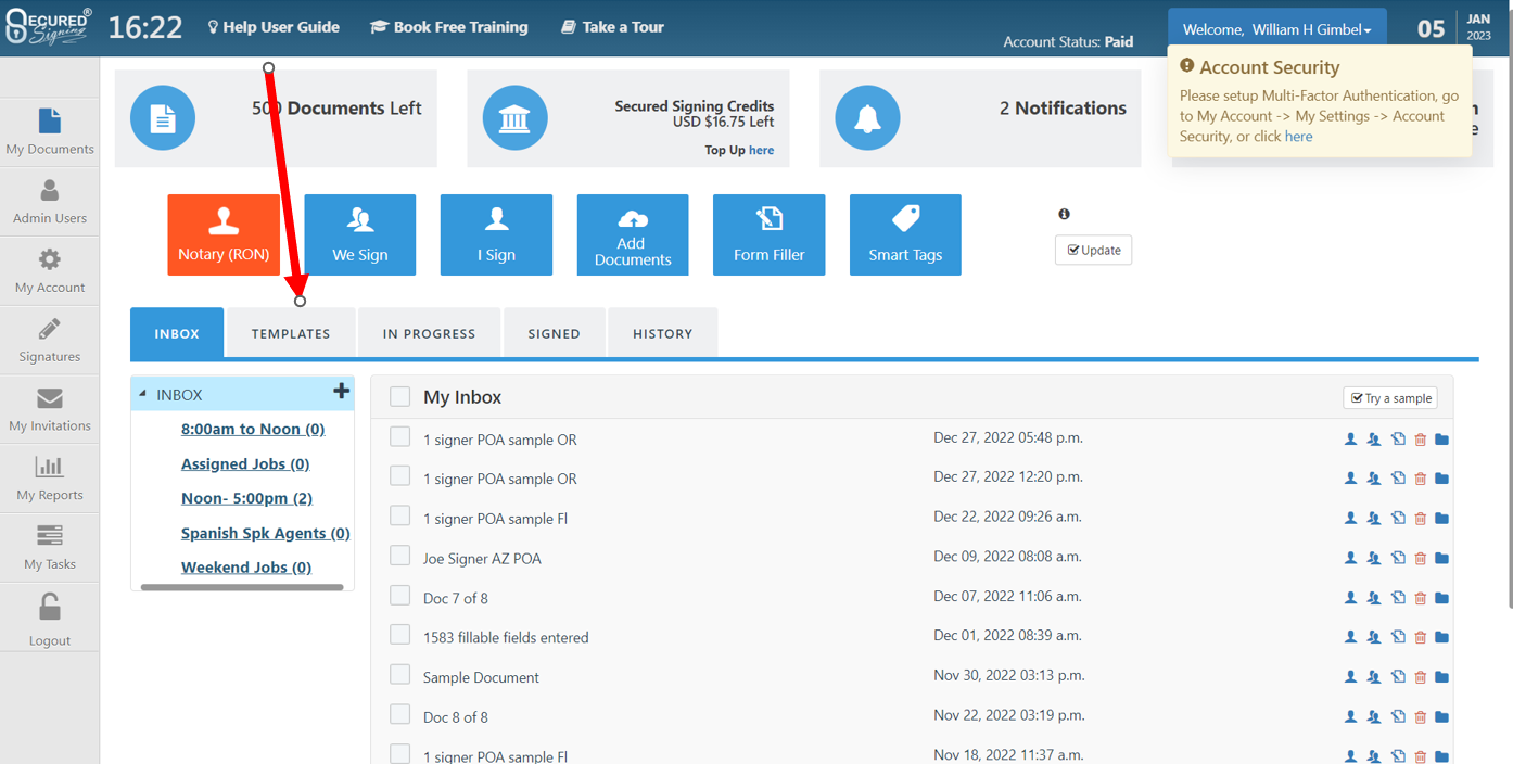 save a document as a template - template creation for ron